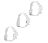 Lot de 3 colliers de serrage pour tuyau isolant Truma 65 mm Gris