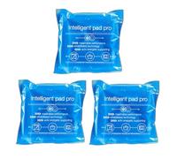 Lot de 3 compresses froides - MADE IN GERMANY - 15 x 15 cm - Compresse froide et chaude - Contusions, piqûres d'insectes et douleurs - Gel rafraîchissant et compresse de glace