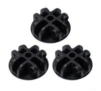 Lot de 3 connecteurs centraux à 4 voies, pièces de rechange pour support central de toit, bloc de jonction pour tonnelle, tente d'extérieur