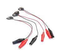Lot de 3 connecteurs d'alimentation de batterie 9 V avec clip à pression, adaptateur de 18 cm, boucle de connexion de câble à 2 fils, support de batterie, prise de courant