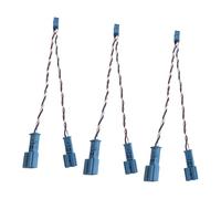 Lot de 3 connecteurs de faisceau de câbles tweeter en cuivre pour haut-parleurs de voiture, installation rapide, protection contre la corrosion, design Plug Play pour F10 / F18 / F30 / F20 / E60 / E90
