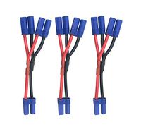 Lot de 3 connecteurs parallèles EC5 pour drone DJI Phantom RC Mode hélicoptère Quadcopter