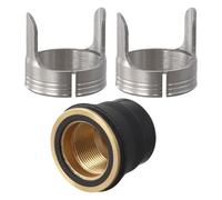 Lot de 3 consommables pour coupeur plasma à double pointe - Pièces de rechange - Convient pour le port - Convient pour le transport - Convient pour la torche IPT-60 - Outils de fabrication en métal