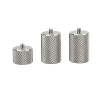 Lot de 3 contrepoids d'équilibre pour DJI OM 5 4 SE OSMO Mobile3 Stabilisateur de téléphone en acier inoxydable Moletage M3 Vis de réglage Poids