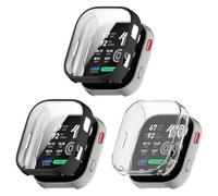 Lot de 3 coques de protection d'écran compatibles avec Amazfit Bip Max, HD transparent, coque de protection complète pour Amazfit Bip Max, lot de 3 C