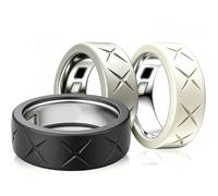Lot de 3 coques de protection en silicone compatibles avec Oura Ring 5 | Protection résistante aux rayures, matériau résistant à l'abrasion, élastique et doux