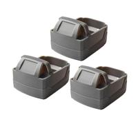 Lot de 3 coques de protection en silicone pour batterie d'outils électriques 18 V 3.0/4.0/5.0, protection contre les chocs et les chutes pour batterie rechargeable (batterie non incluse)