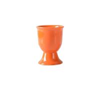 Lot de 3 coquetiers en céramique créatifs for le petit-déjeuner, le banquet, la cuisine(Orange)