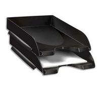 Lot de 3 Corbeilles à courrier graphite CepPro GreenSpirit 100% recyclable G