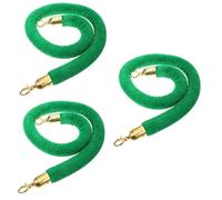 Lot de 3 cordes en velours poli de 1 m, idéal pour les théâtres, les grandes ouvertures, les événements d'hôtel et les occasions sur tapis rouge