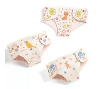 Lot de 3 couches pour poupée Poméa