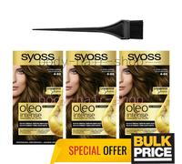 Lot de 3 couleurs de cheveux brillantes riches intenses sans ammoniaque Syoss...