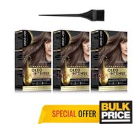 Lot de 3 couleurs de cheveux Syoss Oleo 7-56 velours blond moyen intense élég...