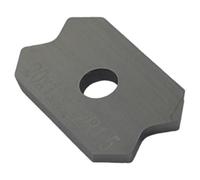 Lot de 3 coupe-bois, raboteuse manuelle pour le travail du bois, lame de coupe d'angle en alliage, finition précise pour projets de bricolage, 20 x 12 x 2 mm