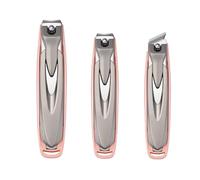 Lot de 3 coupe-ongles à tête inclinée pour les personnes âgées