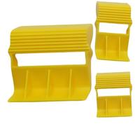 Lot de 3 coupe-ruban distributeurs, applicateur de ruban de masquage à prise antidérapante, multi-formats pour ruban de peintre, emballage, loisirs créatifs, bureau, rénovation et bricolage