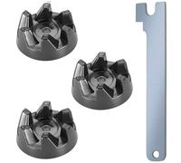 Lot de 3 coupleurs 9704230 - En caoutchouc - Avec clé - Compatible avec les modèles KitchenAid KSB52, KSB5, 5KSB52, 5KSB5