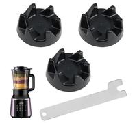 Lot de 3 Coupleurs de Rechange pour Blender 5KSB5 5KSB52 KSB5 KSB52, Entraîneur en Caoutchouc Renforcé avec e Montage Haute Résistance, Pièces Détachées pour Réparation Facile
