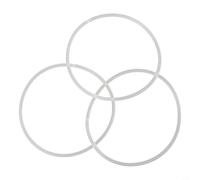 Lot de 3 courroies de rechange N430442 compatibles avec les ponceuses électriques CMEW231 DCW210B DCW210P1 DWE6420 DWE6421K - Lot de 3 bandes abrasives en caoutchouc durable pour outil électrique