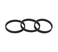 Lot de 3 courroies d'entraînement en caoutchouc de 9,6 mm pour rabots électriques Makita 1900B, 225007-7, N1923B, KP0800, KP0810C - Circonférence de 238 mm, épaisseur 3,2 mm