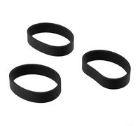 Lot de 3 courroies moletées pour aspirateur | Compatible avec Heritage | Legend | Tradition | Classic G3-G6 & Diamond | Partie 301291 | Caoutchouc noir