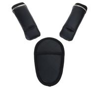 Lot de 3 coussinets de ceinture pour bébé, housses de siège de landau pour nouveau-né