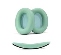 Lot de 3 coussinets de rechange, compatibles avec les casques Edifier W820NB, comprend 1 paire de coussinets de rechange et 1 bandeau en cuir protéiné souple combiné avec de la mousse à mémoire de