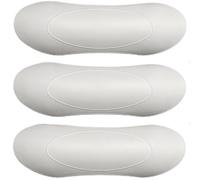 Lot de 3 coussins de nuque 74316 74317 pour spas Hot Spring Highlife Series de mi-année 2007 à 2013, 36,8 x 12,9 cm (L x l), gris froid
