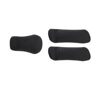 Lot de 3 coussins de protection pour poussettes de bébé en résine et coton avec protections pour épaules et entrejambe