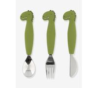 Lot de 3 couverts 2e âge Animal mr dino TU