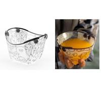 Lot de 3 couverts d'extérieur ultra légers et pliables - Assiette, bol, tasse - Facile à nettoyer - Réutilisables - Économie d'espace, résistant à la chaleur - Matériau de qualité alimentaire - Pour