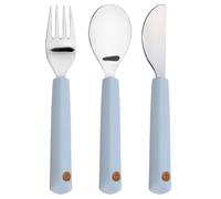 Lot de 3 couverts happy rascals bleu TU