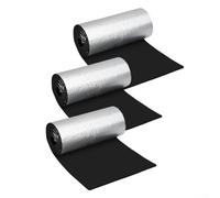 Lot de 3 couvertures de protection de batterie de 5 mm 101,6 x 17,8 cm pour voiture, camion, camping-car, isolation de batterie et support de performance thermique