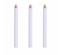 Lot de 3 crayons à ongles blancs 2 en 1 pour blanchiment des ongles, stylo de manucure artistique, crayon blanc, pour manucure, étui de téléphone portable, accessoires et autres occasions