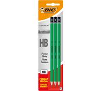 Lot de 3 crayons graphites Bic HB Criterium Format spécial