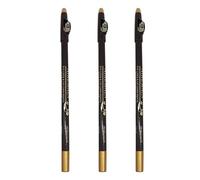 Lot de 3 crayons magiques de barbier pour la fabrication d'arches Marron foncé