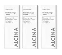 Lot de 3 crèmes autobronzantes Alcina pour de beaux rêves naturels 50 ml