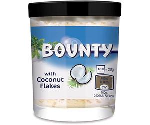 Lot de 3 crèmes bounty avec flocons de noix de coco 200 g