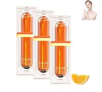 Lot de 3 crèmes de maquillage à la vitamine C, crème de maquillage naturelle à la vitamine C, sérum visage à la vitamine C, correcteur hydratant pour le visage, pour tous les types de peau