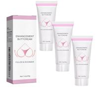 Lot de 3 crèmes de massage améliorées pour les fesses - Pour femme - Raffermissant les fesses - Raffermissant les fesses