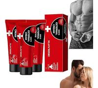 Lot de 3 crèmes externes pour homme - Crème de massage pour homme - Crème de force énergétique pour restaurer l'énergie