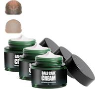 Lot de 3 crèmes pour calvitie, crème matifiante et brosse, soin du cuir chevelu, soin haut de gamme pour les personnes souffrant de calvitie, apaise le cuir chevelu et assure un cuir chevelu sain (50