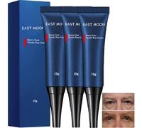 Lot de 3 crèmes pour les yeux Cool Tender pour homme - Gel de lifting aux peptides - Pour homme - Crème hydratante pour les yeux - Réduit le gonflement des yeux - Élimination des rides -
