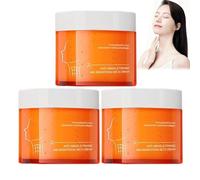 Lot de 3 crèmes raffermissantes pour le cou, crème anti-rides pour femme, avec collagène et acide hyaluronique pour le visage, le cou, le décolleté, réduit les rides et le relâchement de la peau pour