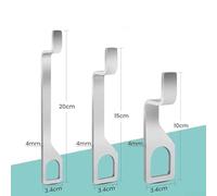Lot de 3 crochets d'extension de crochet de hayon en acier inoxydable 10/15/20 cm compatibles avec T4 T5 T6 Vans Support de chargement robuste