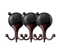 Lot de 3 crochets muraux mignons en forme de pieuvre - Cintres adhésifs | Lot de 3 pieuvres nautiques ludiques, matériau ABS durable, adhésif puissant à décoller et à coller, pour salle de bain