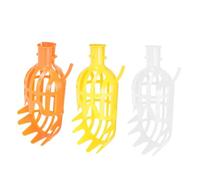 Lot de 3 cueille-fruits pour litchis, loquats, prunes, dattes, pommes et plus encore | Avec filet de récupération obustique et aide à la récolte des baies pour les grands arbres