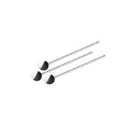Lot de 3 cuillères à paille réemployables 18 cm Bar Concept Fackelmann