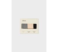 Lot de 3 culottes en coton - John - XS - Noir - Femme - Etam