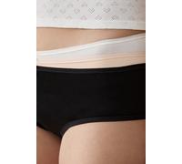 Lot de 3 culottes en coton - Yasmine Spe - M - Blanc - Femme - Etam